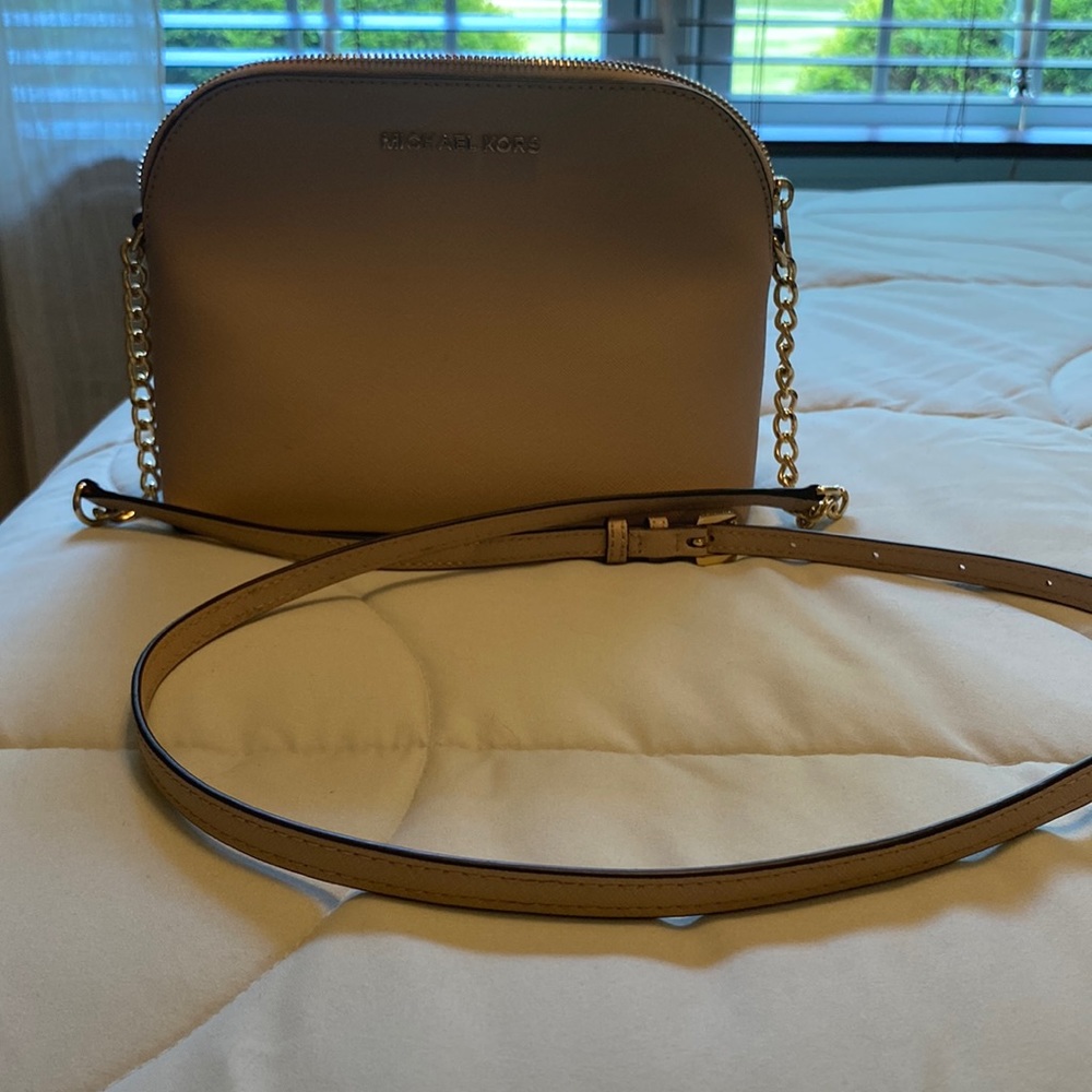 Blush Michael Kors Crossbody Purse